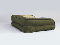 Country Dog Sofa Bed - Olive Green, Medium