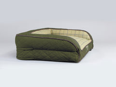 Country Dog Sofa Bed - Olive Green, Medium