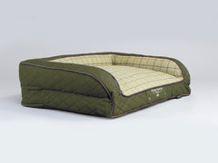 Country Dog Sofa Bed - Olive Green, Medium