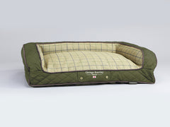 Country Dog Sofa Bed - Olive Green, Medium